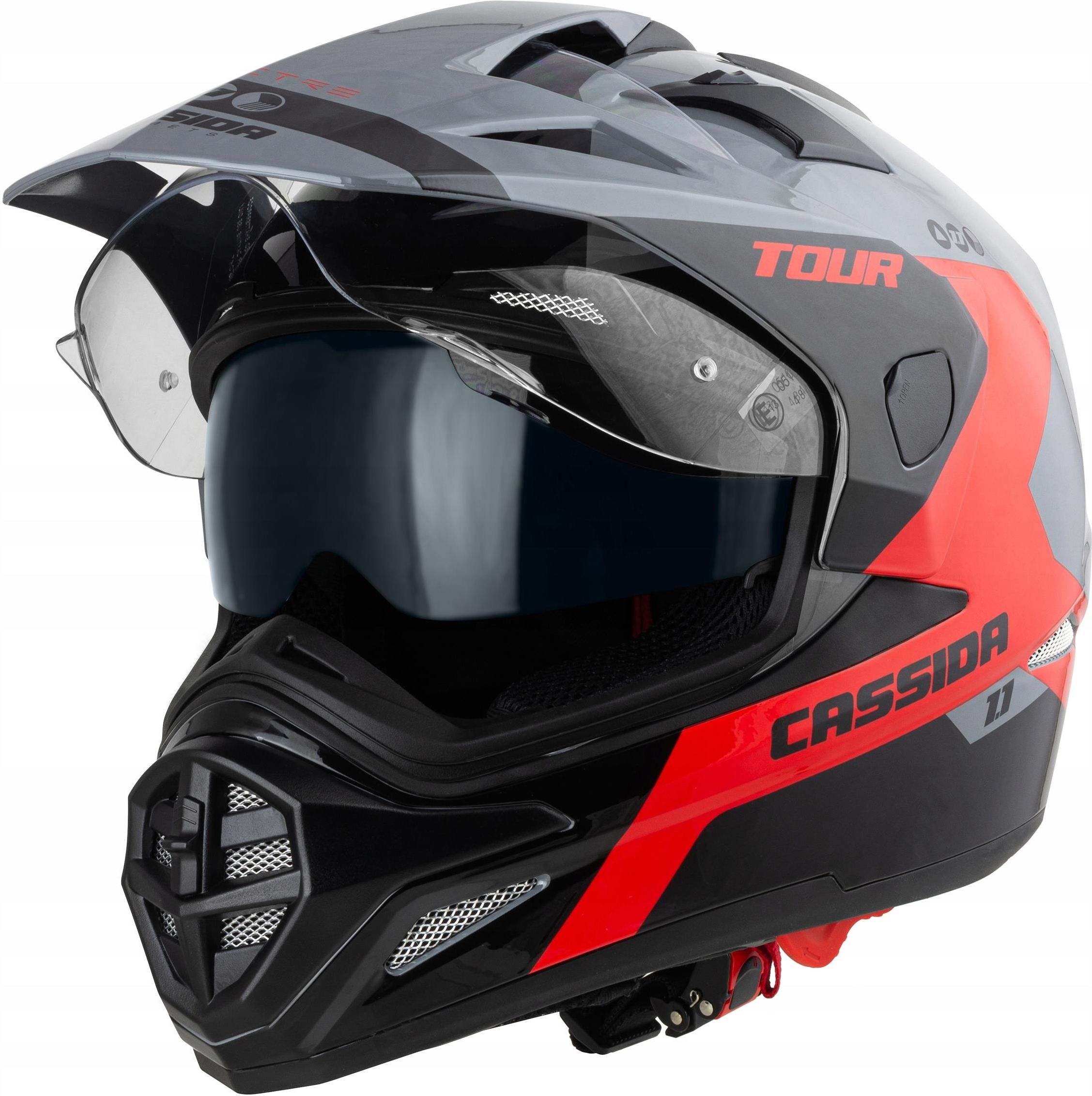 Kask Motocyklowy Cassida Spectre Kask Motocyklowy Mat Pod Pinlock M