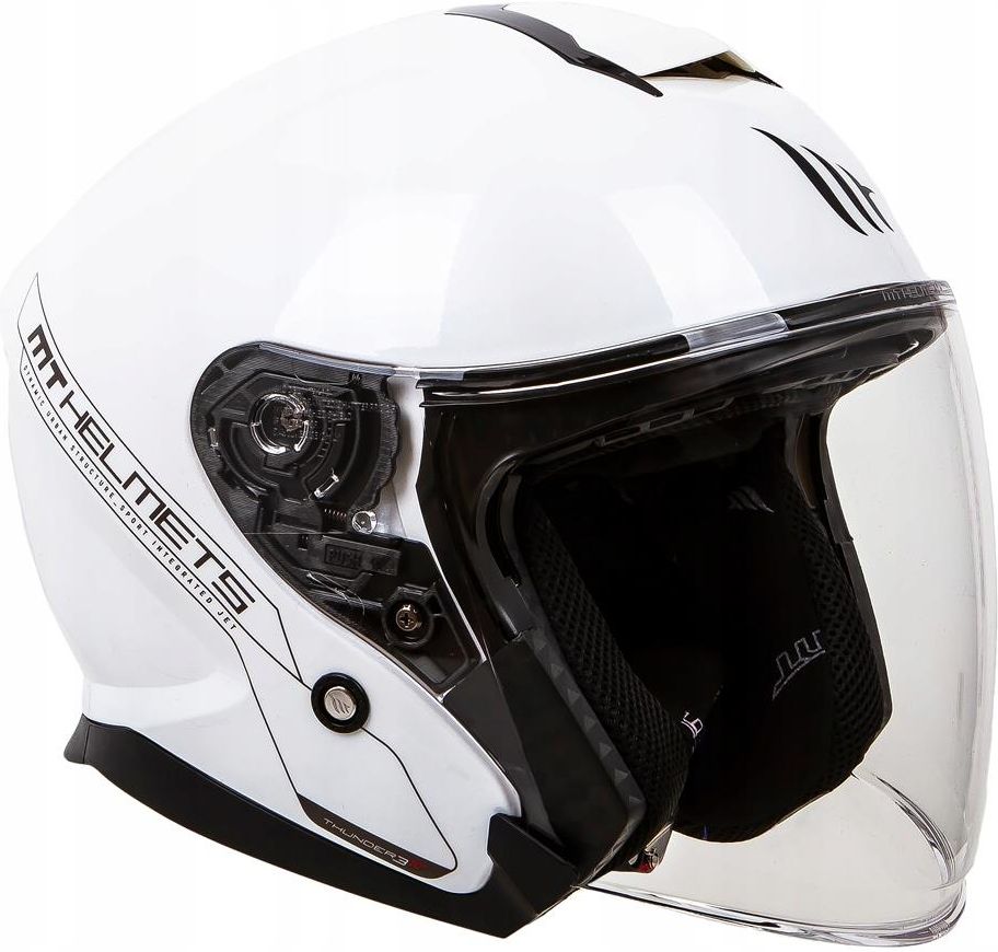 Kask Motocyklowy Mt Otwarty Thunder 3 Sv Jet Opinie I Ceny Na Ceneo Pl