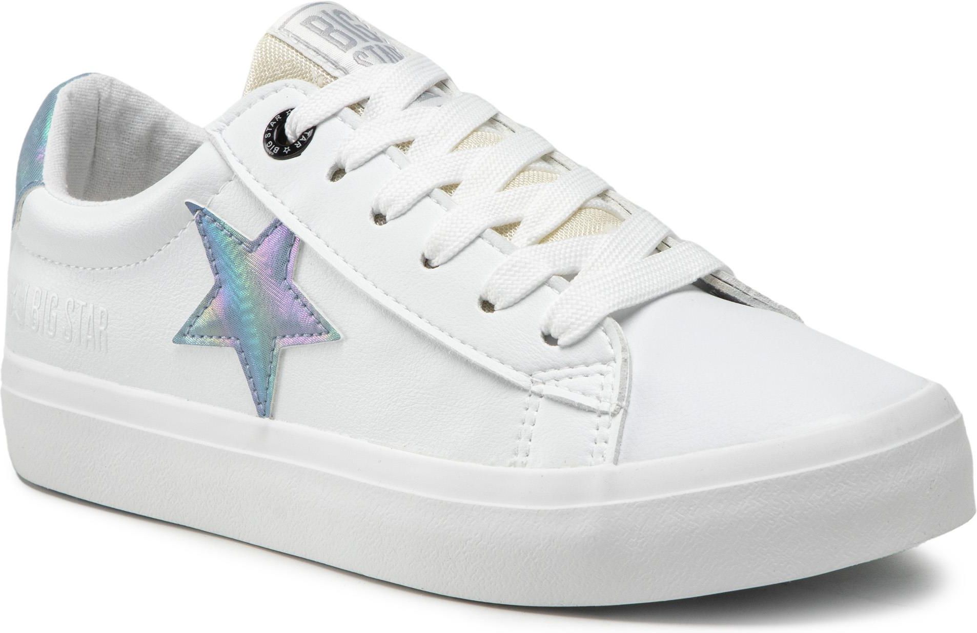 Sneakersy Big Star Jj White Ceny I Opinie Ceneo Pl