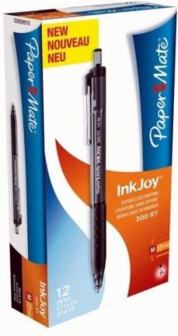 Paper Mate Długopis Inkjoy 300 Rt Czarny M 9916 12 Ceny i opinie