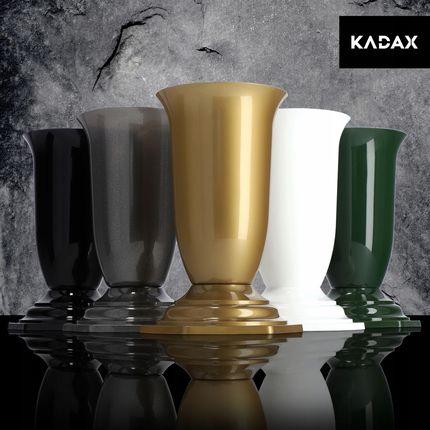 Wazon Flakon Cmentarz Grób Nagrobek Zielony 37Cm 11150225776 - zdjęcie 5