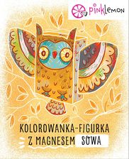 Zdjęcie Pink Lemon Figurka Do Kolorowania Z Magnesem Sowa - Białystok
