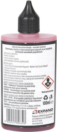 Expand Olej Do Łańcucha Chain Bloody Na Zmienne Warunki 100 Ml - zdjęcie 2