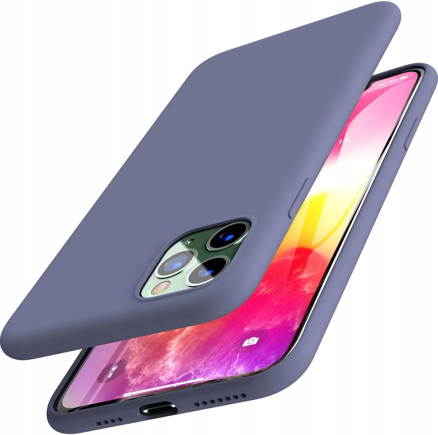 Etui Pokrowiec Iphone 11 Pro Max Niebieskie Tozo Etui Na Telefon