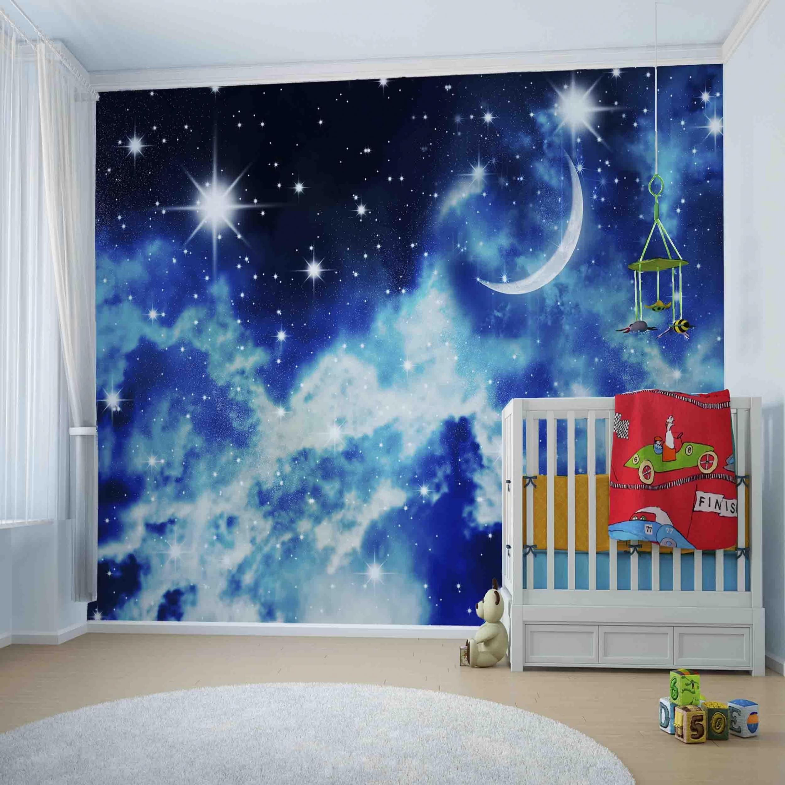 Art Murals Fototapeta Flizelinowa Na Wymiar Nocne Niebo 380X255 Gwiazdy