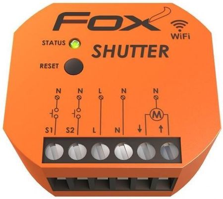 F&F Sterownik rolet Wi-Fi 230V Wi-STR1S2-P SHUTTER FOX (1402139) - zdjęcie 2