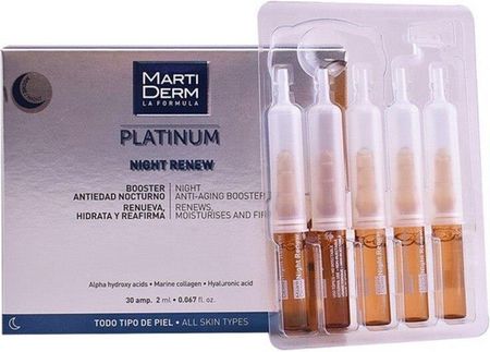 Martiderm Ampułki Platinum Night Renew - 10 Jednostki - zdjęcie 2