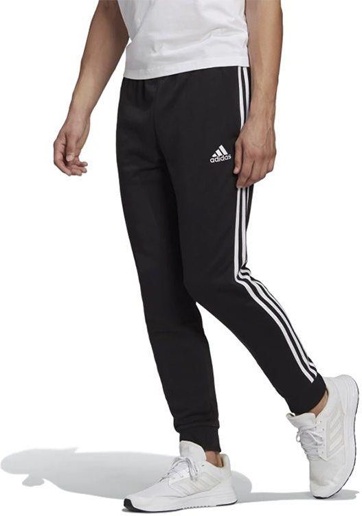 Spodnie Dresowe Adidas Essentials French Terry Tapered Cuff Stripes