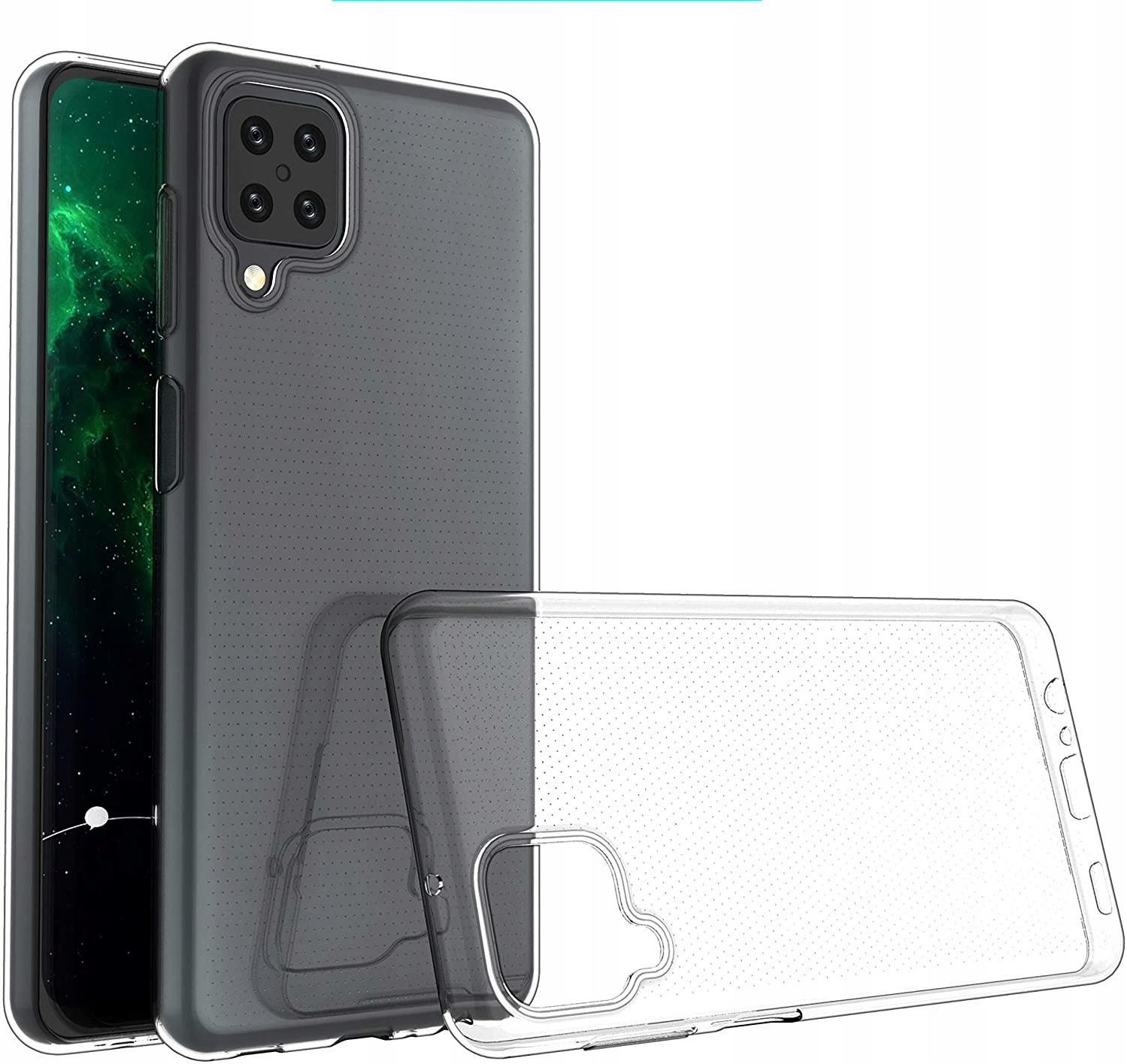 Etui Silikon Do Samsung Galaxy A12 M12 Szkło 9H Etui na telefon ceny