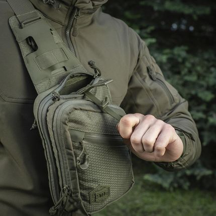 M-Tac - Torba na ramie z kaburą Elite Hex - Ranger Green - 10175023 - zdjęcie 2