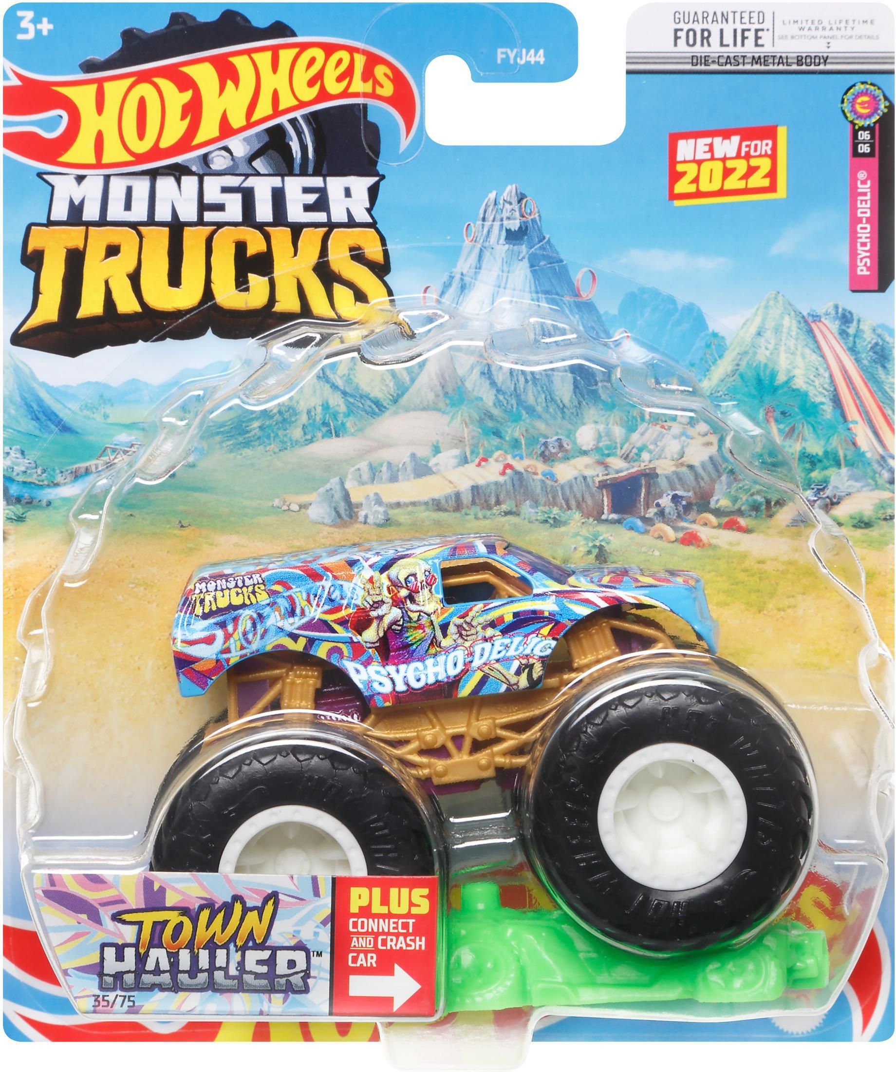 Hot Wheels MONSTER TRUCK TOWN HAULER FYJ44 HCP78 Ceny I Opinie