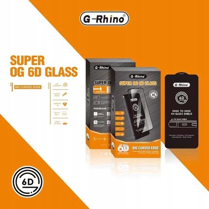 Hartowane szkło G-Rhino Full Glue 6D do Iphone 12 - zdjęcie 5