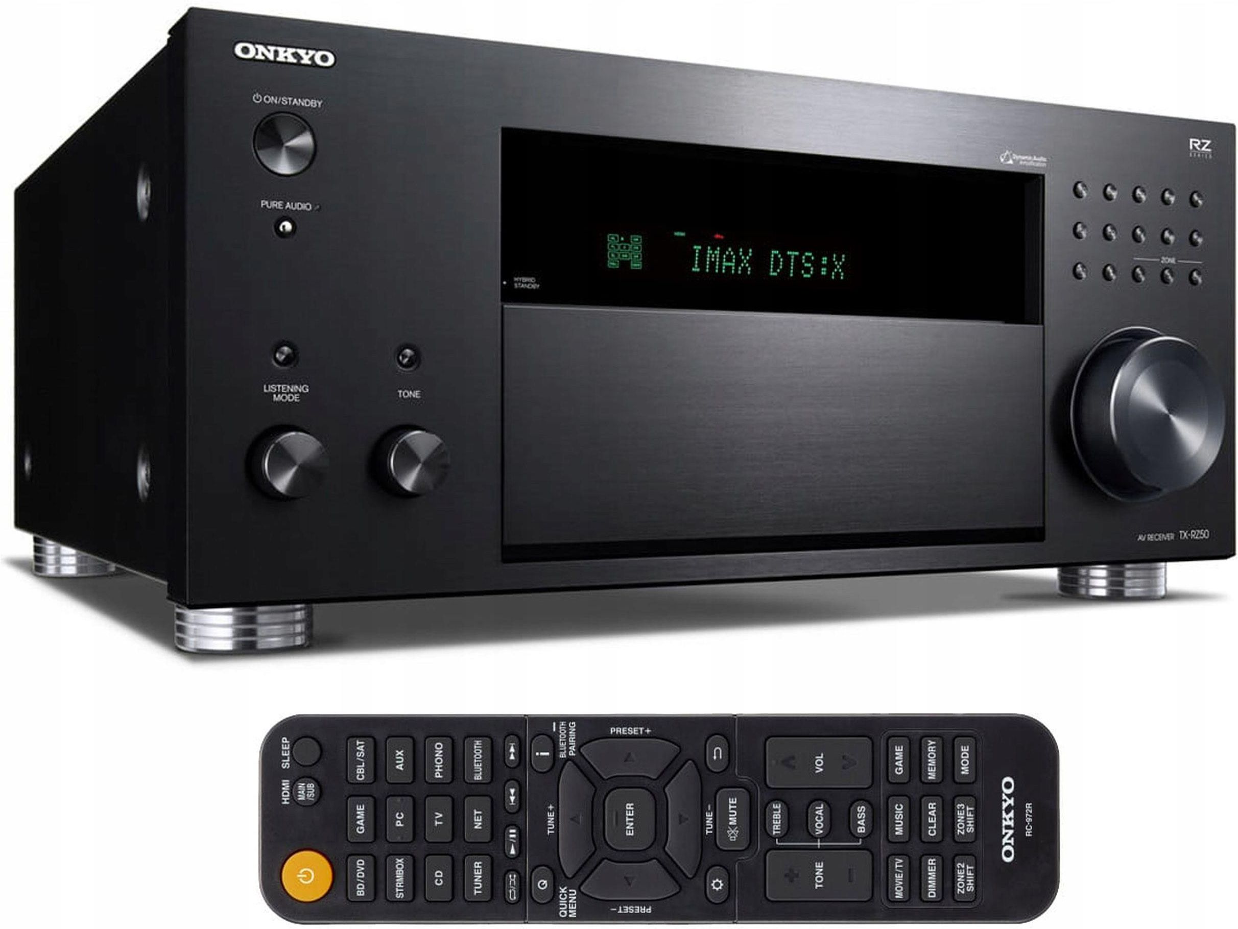 Amplituner Onkyo TX RZ50 Czarny Opinie I Ceny Na Ceneo Pl