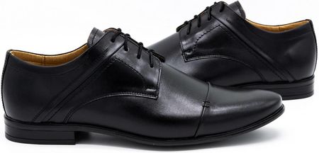 Buty Olivier Buty Męskie Skóra Wizytowe 711Act Czarne 37 - zdjęcie 4