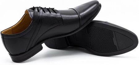 Buty Olivier Buty Męskie Skóra Wizytowe 711Act Czarne 37 - zdjęcie 2