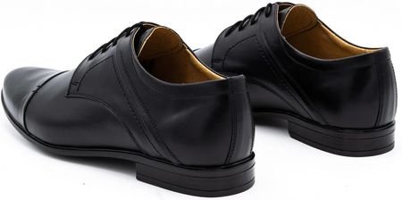 Buty Olivier Buty Męskie Skóra Wizytowe 711Act Czarne 37 - zdjęcie 3