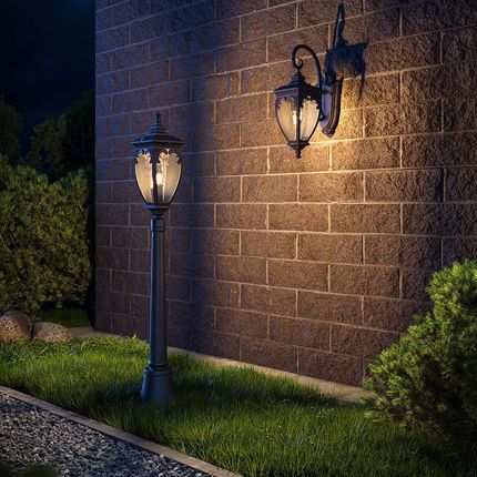 Maytoni Lampa Stojąca Zewnętrzna Fleur E27 Brązowa O414Fl-01Bz1 - zdjęcie 3