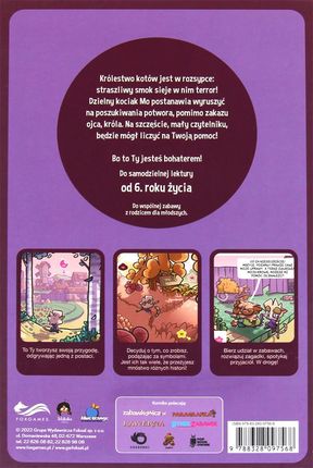 FoxGames Komiks paragrafowy Kotki i smoki - zdjęcie 2