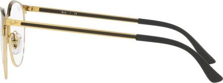 Ray-Ban RX6375 3133 M (51) Złote - zdjęcie 2