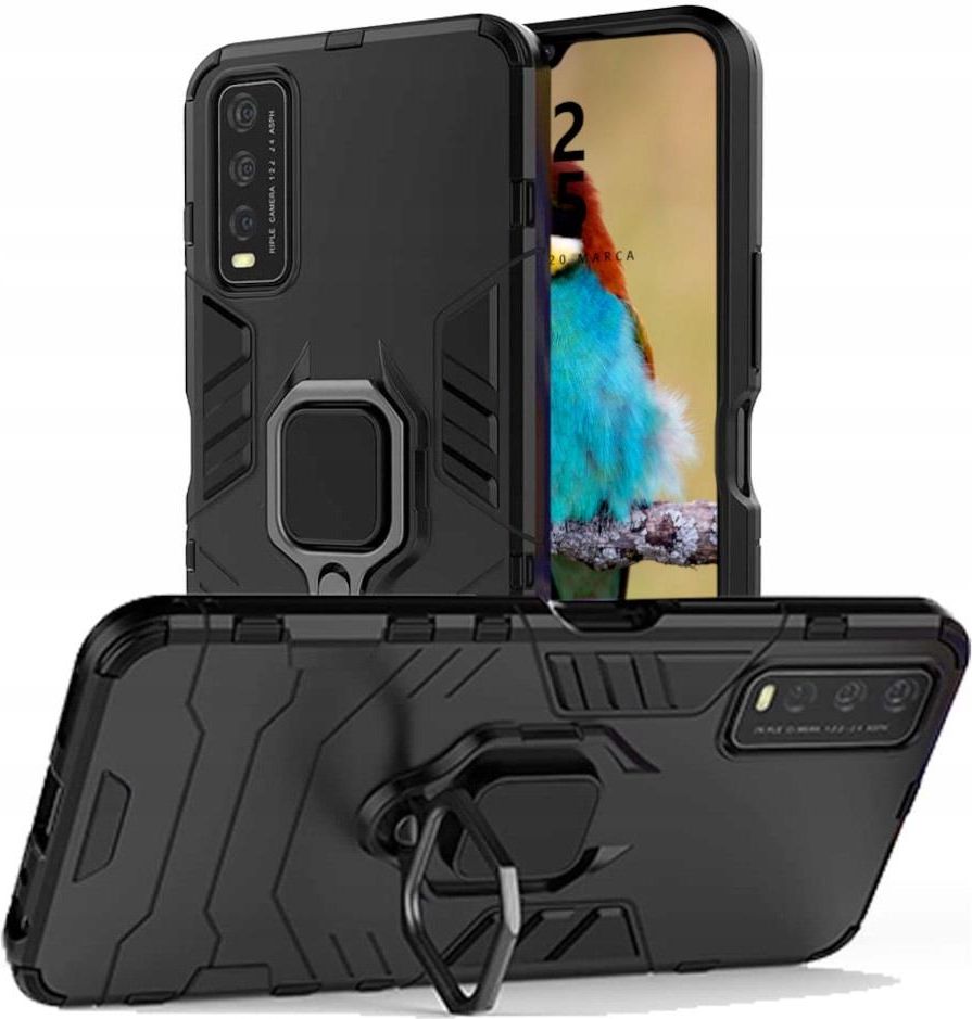 Etui Pancerne Case Holder Do Vivo Y20S Y11S szkło Etui na telefon