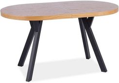Zdjęcie Stół Rozkładany Domingo Ii Okleina Naturalna Dębowa 80X140272 Signal 10353 - Skórcz