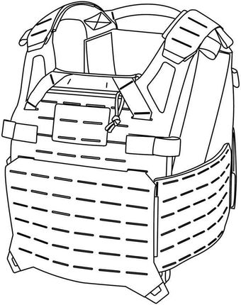 Direct Action Kamizelka Spitfire Plate Carrier Pencott Badlands - zdjęcie 3