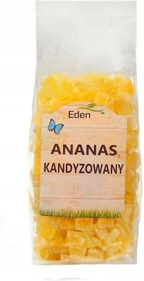 Eden Ananas Kandyzowany Kostka 250g Ceny I Opinie Ceneo Pl