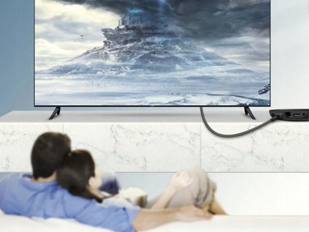 ALOGY KABEL PRZEWÓD ADAPTER HDMI-HDMI 1M 4K 60HZ (45641) - zdjęcie 2