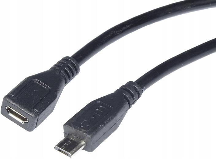 VITALCO PRZEDŁUŻACZ KABLA MICRO USB WTYK NA GNIAZDO 1 5M DSF700