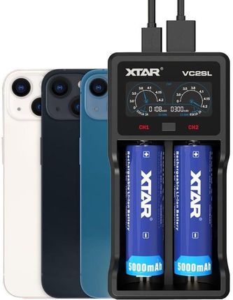 Ładowarka Powerbank Xtar VC2SL do akumulatorów cylindrycznych - zdjęcie 5