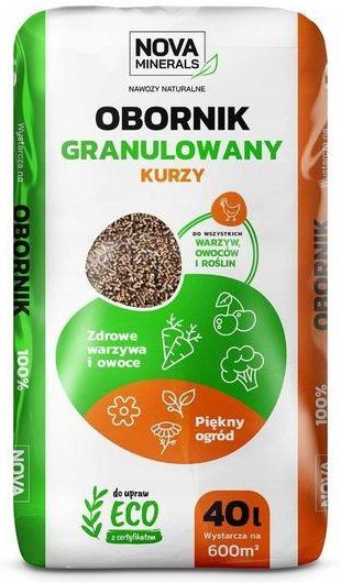 Nawóz Nawóz Obornik Granulowany Kurzy Naturalny 25Kg 40L Ceny i