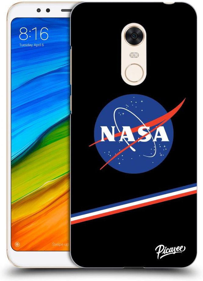 SILIKONOWE PRZEŹROCZYSTE ETUI NA XIAOMI REDMI 5 PLUS GLOBAL NASA