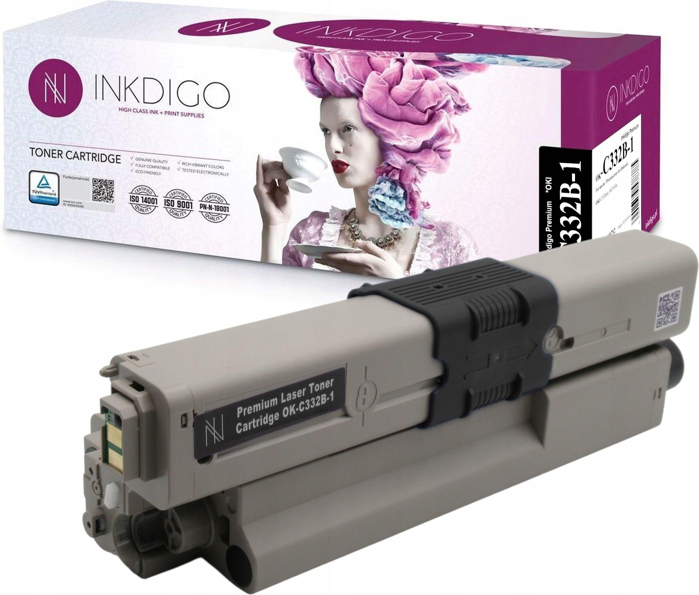 INKDIGO TONER DO OKI C332DN MC363DN WYDAJNOŚĆ XL NOWY Opinie i ceny