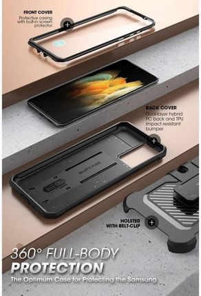 Supcase Unicorn Beetle Pro Galaxy S21 Fe Black - zdjęcie 4