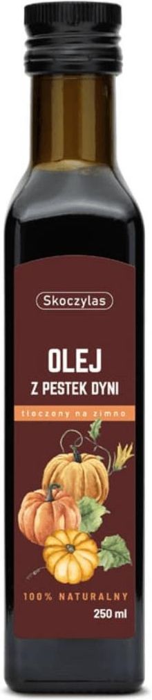 Skoczylas Olej z Pestek Dyni Nierafinowany Tłoczony na Zimno 100