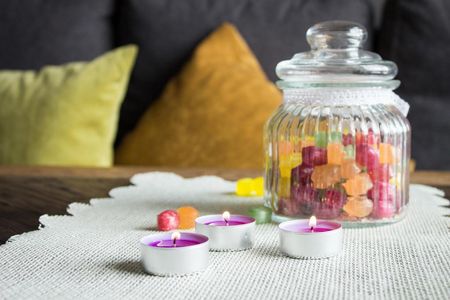 Zapachowe podgrzewacze 18szt. w opakowaniu Czekolada - Pomarańcz 4h palenia - zdjęcie 3