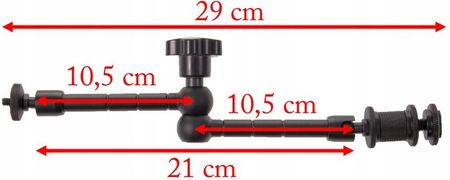 E-Trade Ramię przegubowe Magic Arm 11'' 29cm uchwyt Crab - zdjęcie 3