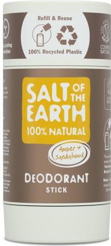 Salt Of The Earth Naturalny Dezodorant W Sztyfcie Bursztyn I Drzewo