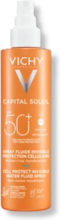 Vichy Capital Soleil cell protect water fluid spray przeciwsłoneczny SPF 50+ 200ml