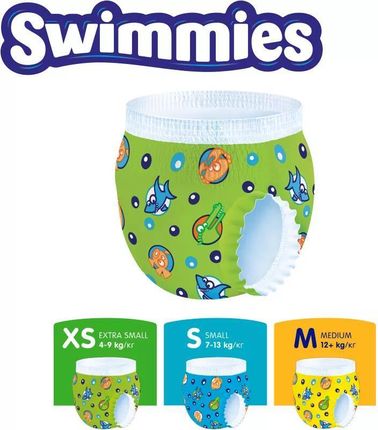 Moltex Swimmies Pieluchomajtki Do Pływania Rozmiar Xs 4-9Kg 13Szt. - zdjęcie 2