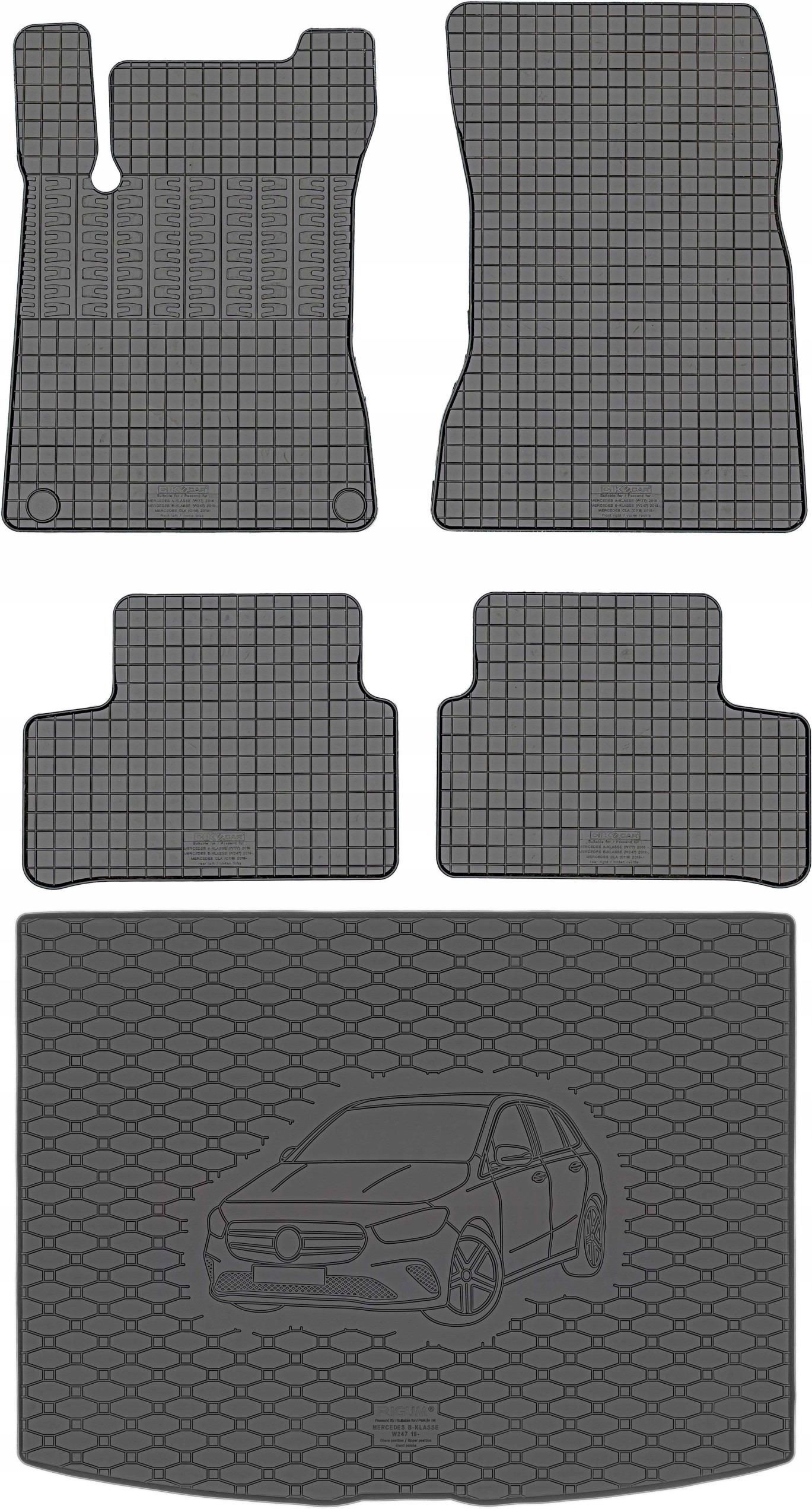 Dywanik Samochodowy Max Dywanik Mercedes B Klasa W Hb Os