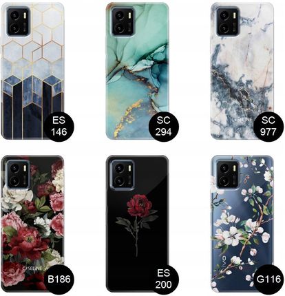 Etui do Vivo Y15S slim case wzory + - zdjęcie 3