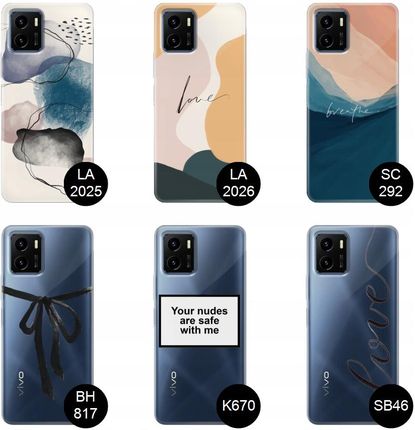 Etui do Vivo Y15S slim case wzory + - zdjęcie 4