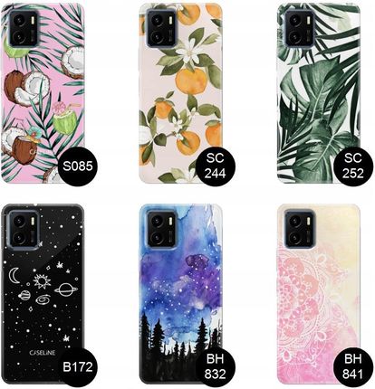 Etui do Vivo Y15S slim case wzory + - zdjęcie 5