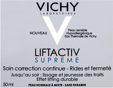 Vichy Liftactiv Supreme krem przeciwzmarszczkowy 50ml - zdjęcie 3
