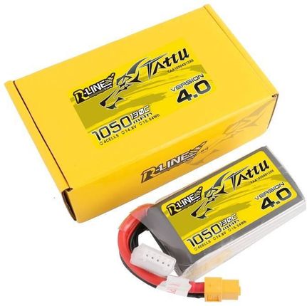 Tattu Akumulator R-Line 4.0 1050Mah 148V 130C 4S1P Xt60 - zdjęcie 4