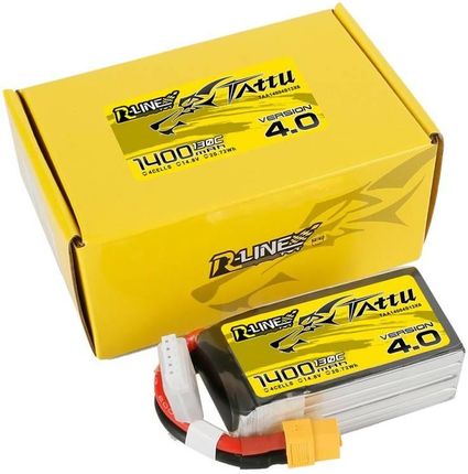 Tattu Akumulator R-Line 4.0 1400Mah 14.8V 130C 4S1P Xt60 - zdjęcie 2