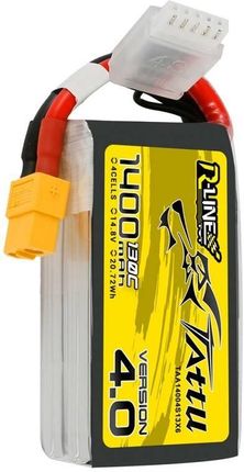 Tattu Akumulator R-Line 4.0 1400Mah 14.8V 130C 4S1P Xt60 - zdjęcie 4