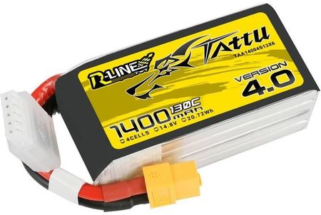 Tattu Akumulator R-Line 4.0 1400Mah 14.8V 130C 4S1P Xt60 - zdjęcie 5