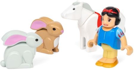 BRIO DISNEY KOLEJKA DREWNIANA KRÓLEWNA ŚNIEŻKA I ZWIERZĘTA - zdjęcie 3